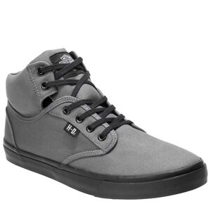 Harley Davidson Wrenford Moto Sneakers Black Canvas Low Top